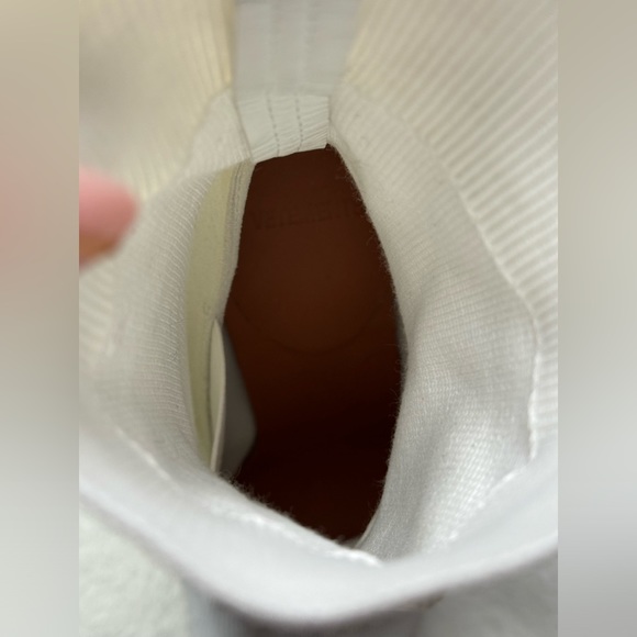 Women’s Vetements White Eiffel Tower Sock Boot High Heels - Picture 15 of 16